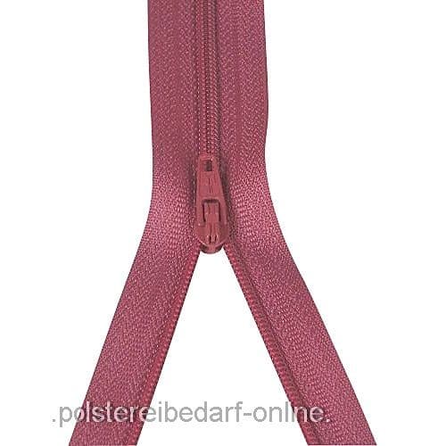 Reißverschluss Meterware mit Metall Schieber Rose