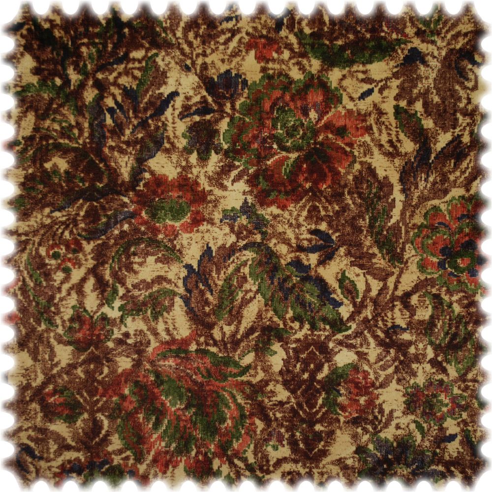 Samt Velours Möbelstoff Antique mit Fleckschutz