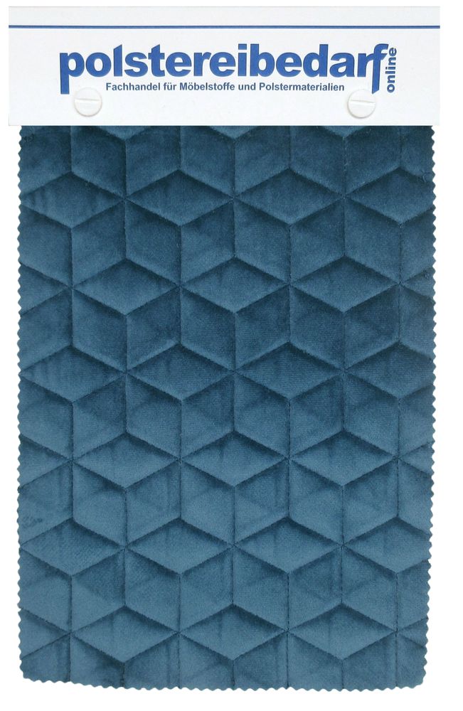 Samt Velours Möbelstoff New York & Chicago Kollektion 30x20cm mit 14 Mustern