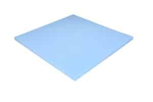 Schaumstoff Kissen Blau 50cm x 50cm x 2cm RG 35/50 fest