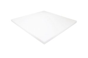 Schaumstoff Kissen Weiß 50cm x 50cm x 2cm RG 40/55 hohe Festigkeit