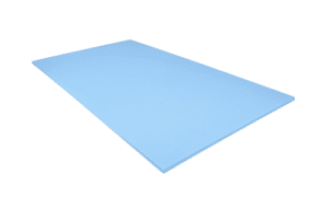Schaumstoff Platte Blau 200cm x 100cm x 2cm RG 35/50 fest