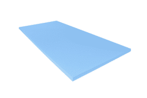 Schaumstoff Platte Blau 200cm x 100cm x 4cm RG 35/50 fest