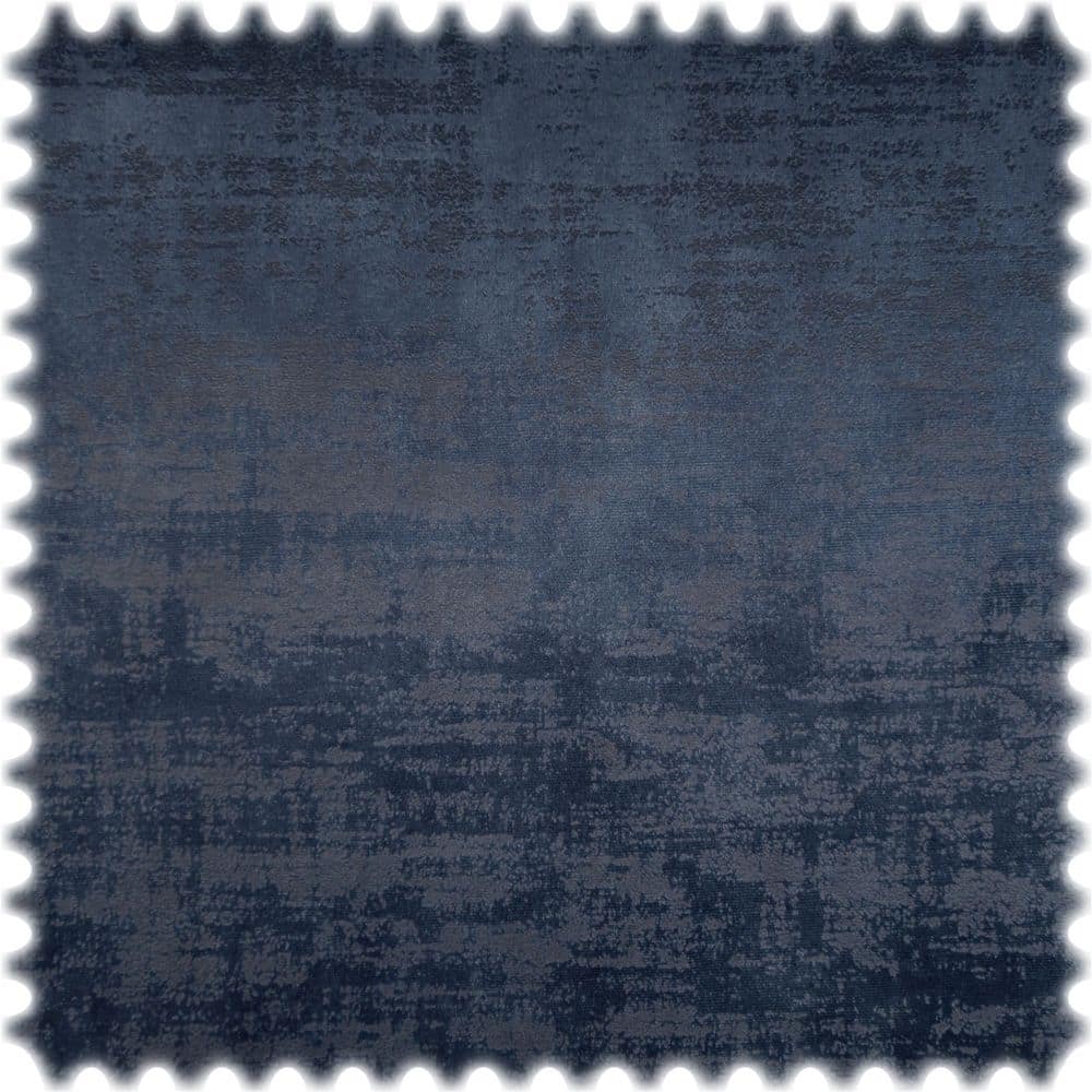 Vintage Samt Velours Möbelstoff Royal Blau mit Fleckschutz
