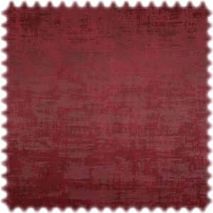 Vintage Samt Velours Möbelstoff Royal Bordeaux mit Fleckschutz