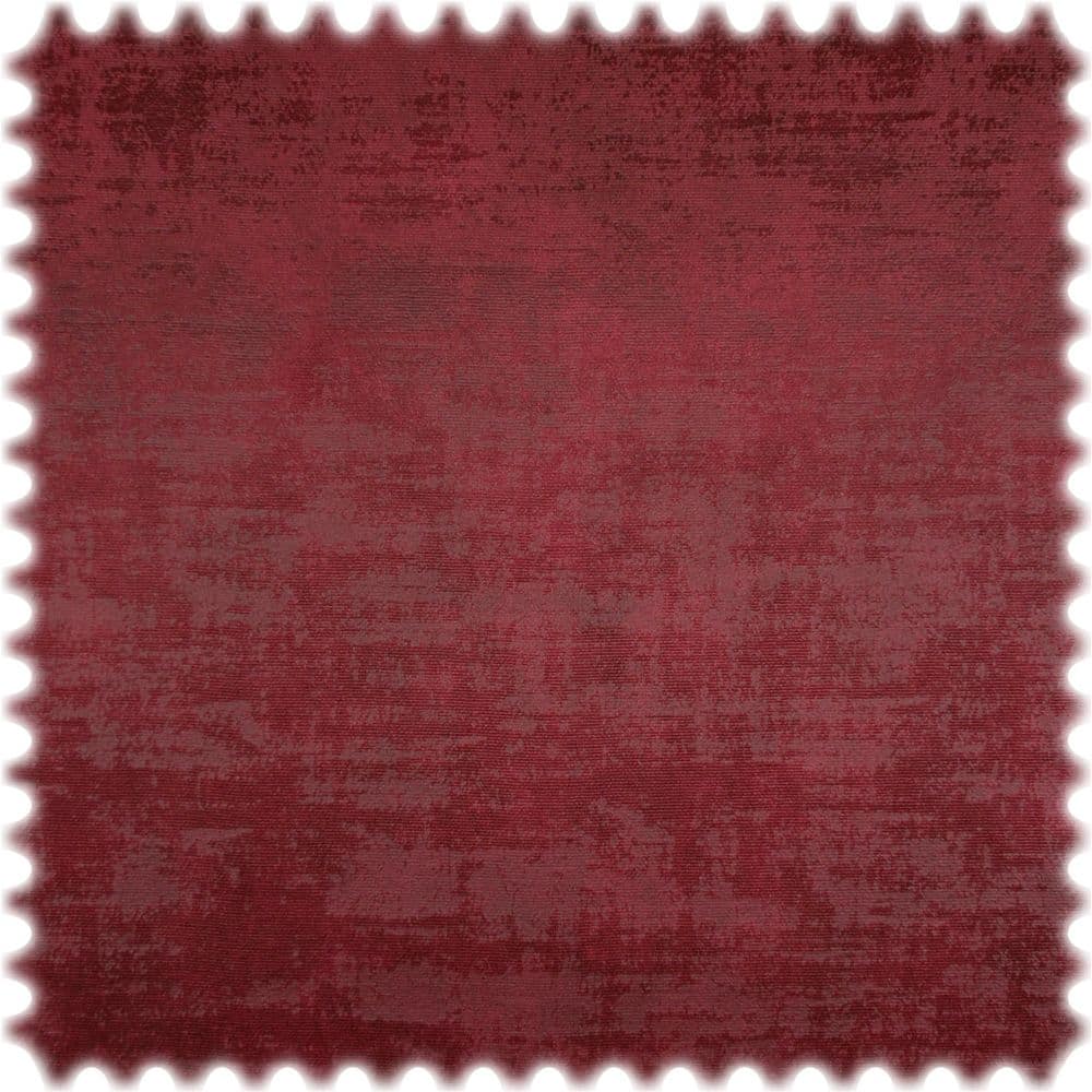 Vintage Samt Velours Möbelstoff Royal Bordeaux mit Fleckschutz