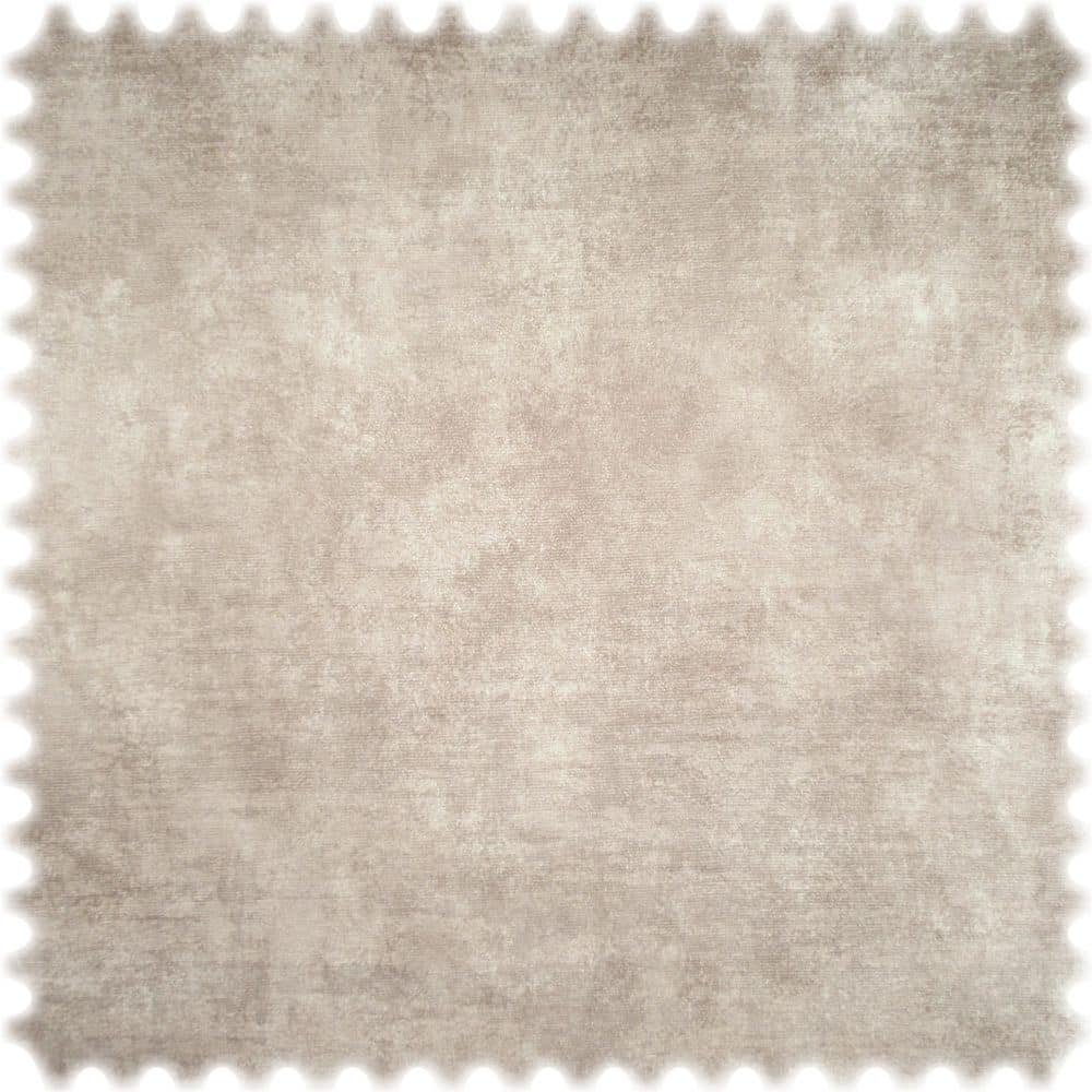 Vintage Samt Velours Möbelstoff Royal Hellgrau mit Fleckschutz