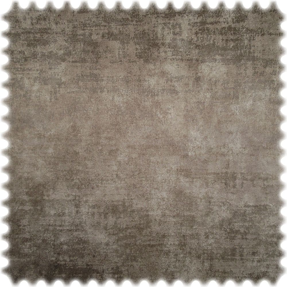 Vintage Samt Velours Möbelstoff Royal Taupe mit Fleckschutz