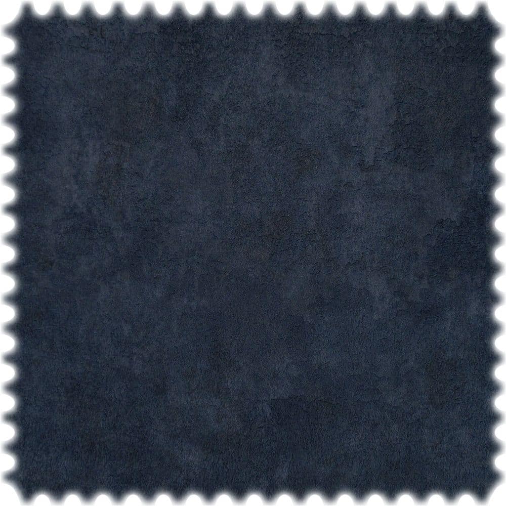 Vintage Samt Velours Möbelstoff Venedig Navy mit Fleckschutz