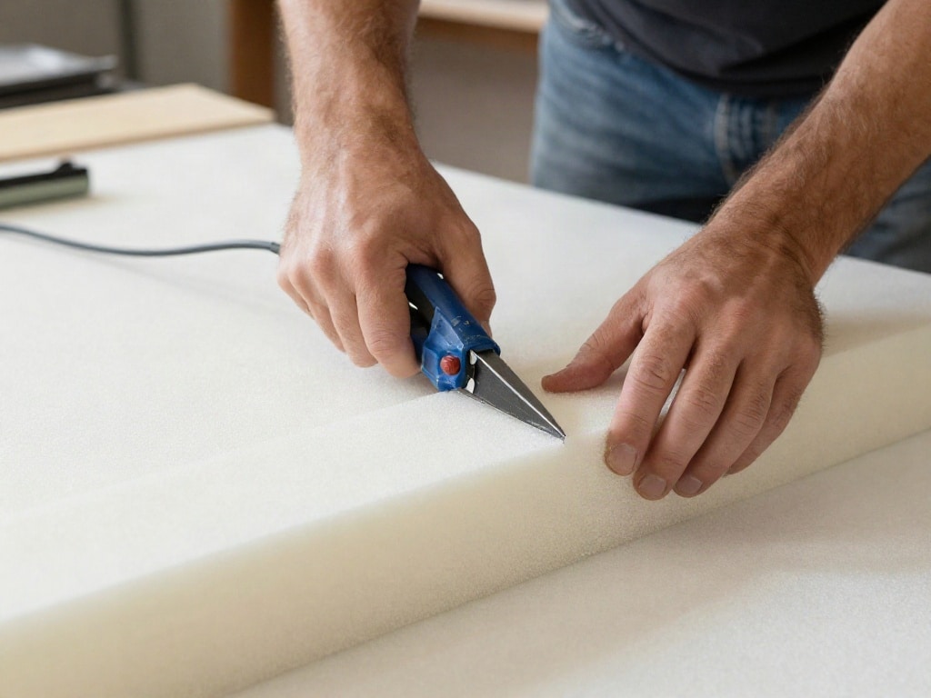Schaumstoff zuschneiden
