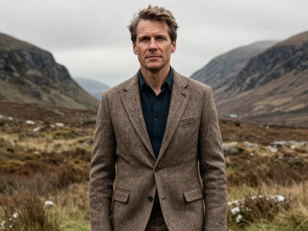 Tweed Stoff